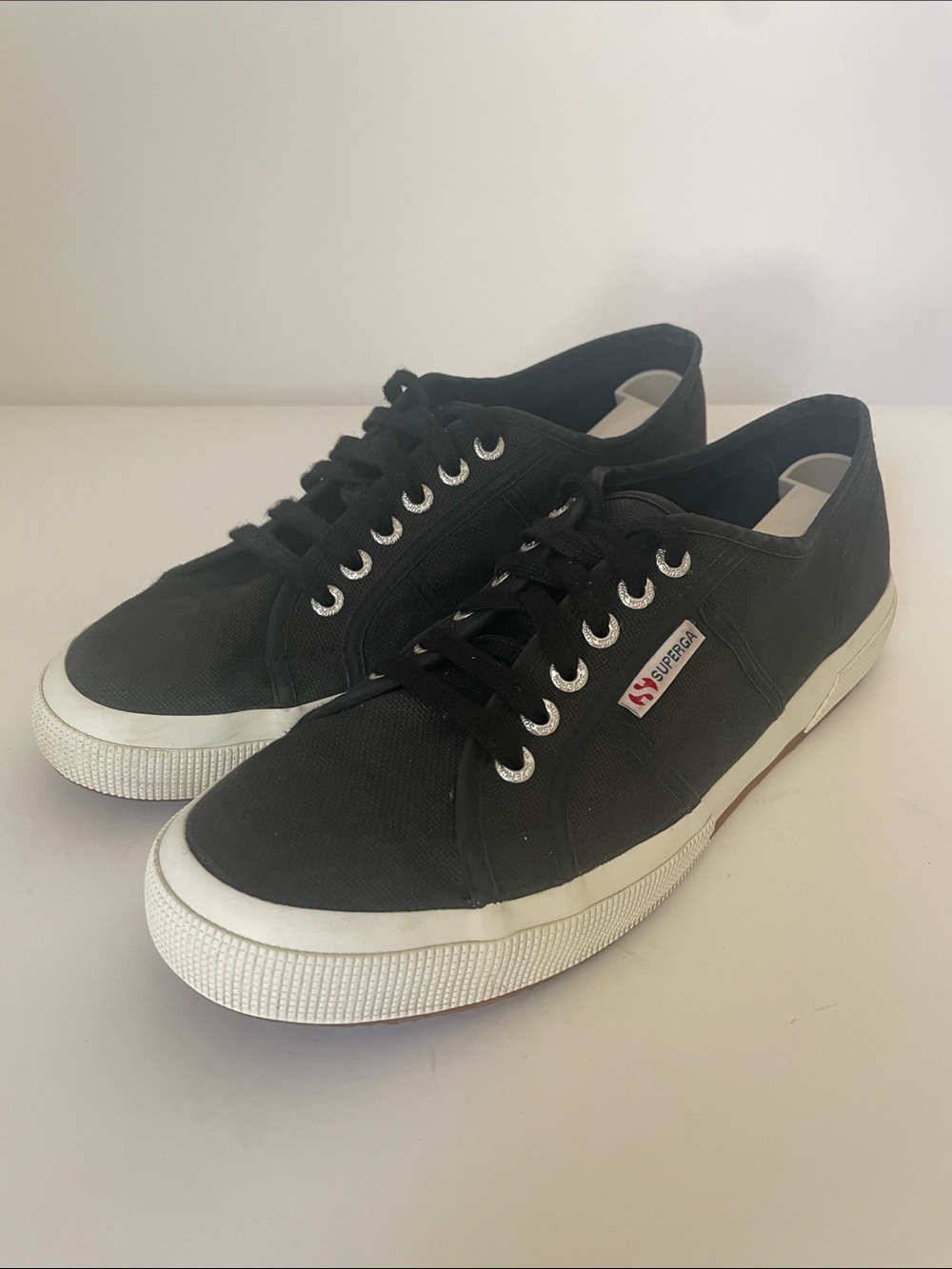 Superga 2750 Black Canvas Sneakers Women’s 10.5 / Men’s 9 EU 42
